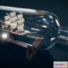 1530636 - PBR Game 3D Models - Ship In A Bottle 3D Max