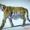 1530646 - PBR Game 3D Models - Siberian Tiger 3D Max