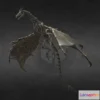 1530680 - PBR Game 3D Models - Skeleton Dragon 3D Max