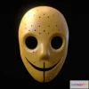 1530722 - PBR Game 3D Models - Smiley Mask 3D Max