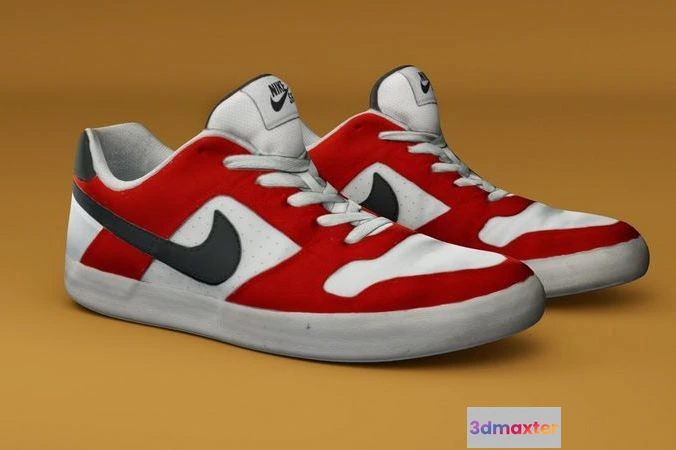 1530734 - PBR Game 3D Models - Sneakers Nike SB Delta Force 3D Max