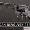 1530772 - PBR Game 3D Models - Soviet Russian Revolver Nagant 3D Max