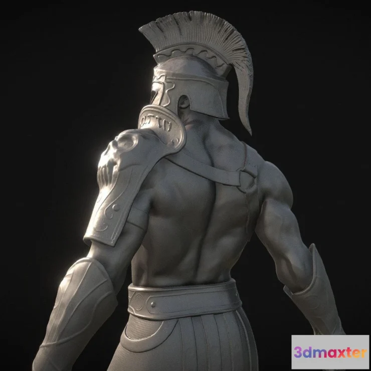 1530816 - PBR Game 3D Models - Spartan Omsx 3D Max