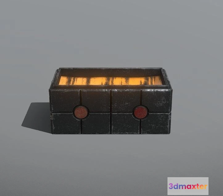 1530838 - PBR Game 3D Models - Spice Crate 3D Max