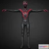 1530860 - PBR Game 3D Models - Spiderman Miles Morales 3D Model 3D Max