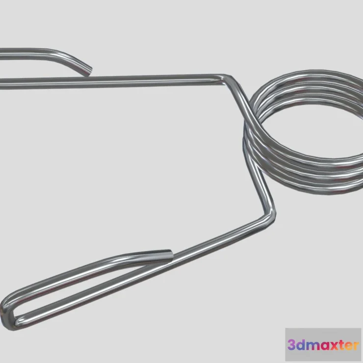 1530878 - PBR Game 3D Models - Spring Collar 3D Max