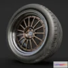 1530892 - PBR Game 3D Models - Ssr Professor Tf1 Semi Slick Tire 3D Max