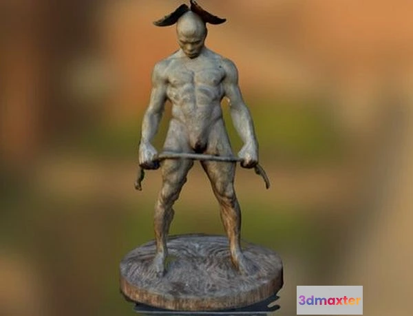 1530900 - PBR Game 3D Models - Standing Man At Laguna Beach 3D Max