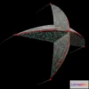 1530904 - PBR Game 3D Models - Star Spaceship Sci Fi Lowpoly And Game Ready 3D Max