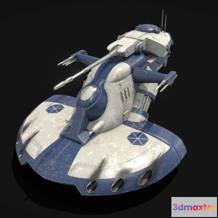 1530914 - PBR Game 3D Models - Star Wars Aat Premium Version 3D Max