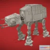 1530918 - PBR Game 3D Models - Star Wars At At 3D Max