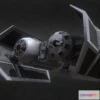 1530972 - PBR Game 3D Models - Star Wars Imperial Tie Bomber 3D Max