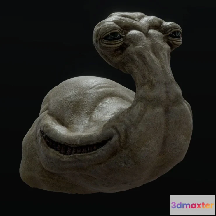 1530976 - PBR Game 3D Models - Star Wars Ithorian Character Head 3D Max