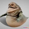 1530978 - PBR Game 3D Models - Star Wars Jabba The Hutt 3D Max