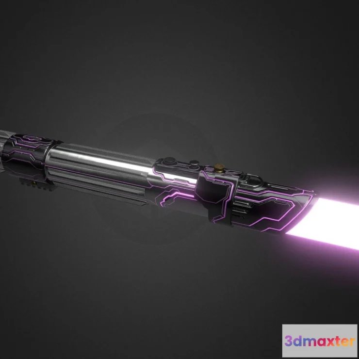 1530992 - PBR Game 3D Models - Star Wars Lightsaber 3D Max