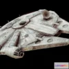 1531002 - PBR Game 3D Models - Star Wars Millennium Falcon 1977 3D Max