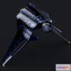 1531014 - PBR Game 3D Models - Star Wars Palpatines Theta Class Shuttle 3D Max