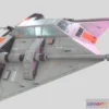 1531056 - PBR Game 3D Models - Star Wars T 47 Snowspeeder 3D Max