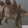1531110 - PBR Game 3D Models - Stegosaurus 3D Max