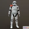 1531124 - PBR Game 3D Models - Stormtrooper Officer First Order 3D Max