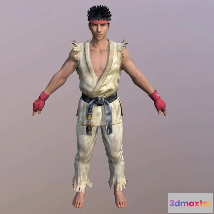 1531134 - PBR Game 3D Models - Street Fight Free Fire 3D Max