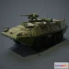 1531144 - PBR Game 3D Models - Stryker vehicle with interior 3D Max