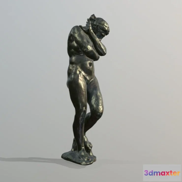 1531148 - PBR Game 3D Models - Study After Rodin Eve 2 3D Max