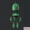 1531156 - PBR Game 3D Models - Stylised Robot 3D Max