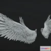 1531204 - PBR Game 3D Models - 3D Printable Wings 2 3D Max