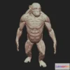 1531282 - PBR Game 3D Models - Ape Anatomy 3D Max