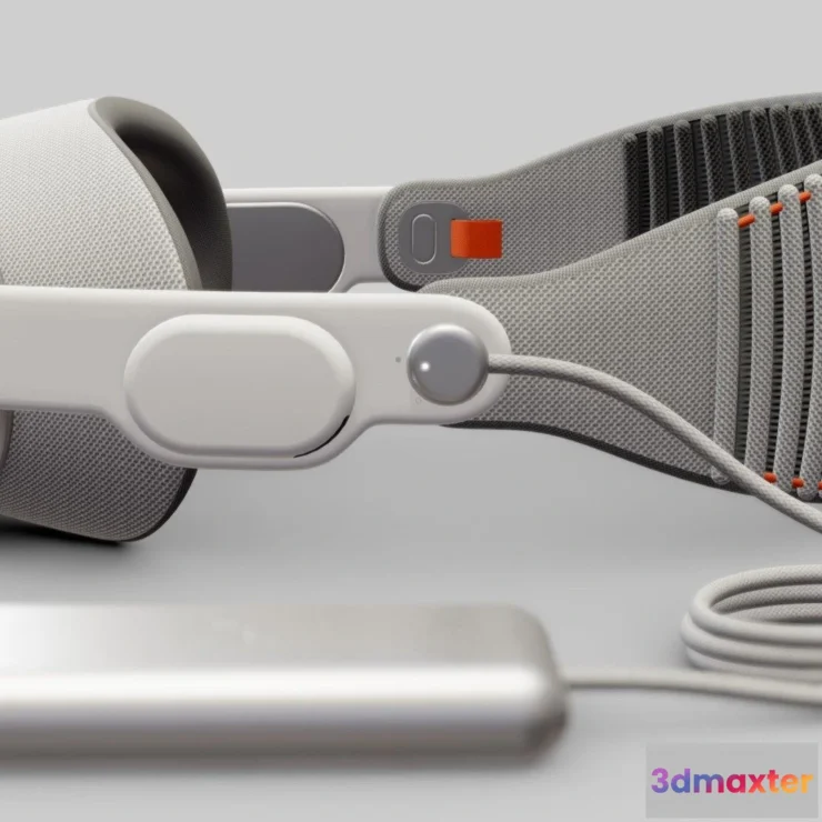 1531290 - PBR Game 3D Models - Apple Vision Pro 3D Max