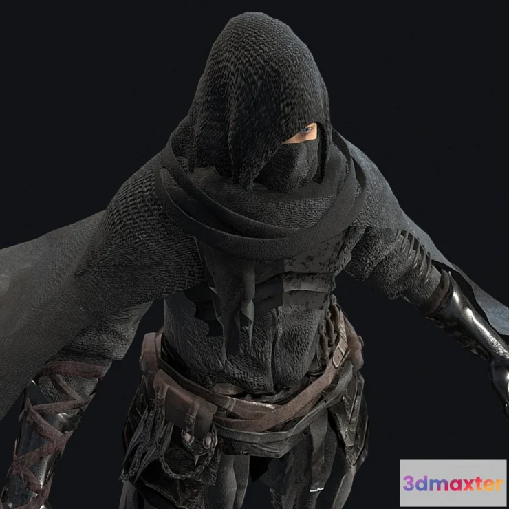 1531306 - PBR Game 3D Models - Assassin 3D Max
