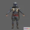 1531390 - PBR Game 3D Models - Boba Fett 1313 3D Max