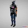 1531496 - PBR Game 3D Models - Chappie Robot 3D Max