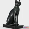 1531504 - PBR Game 3D Models - Chatte Bastet 3D Max
