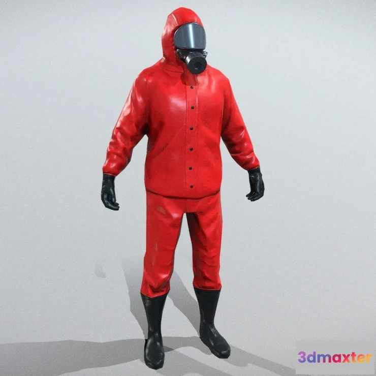 1531510 - PBR Game 3D Models - Chemical Worker 3D Max