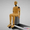 1531560 - PBR Game 3D Models - Crash Test Dummy 3D Max