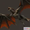 1531670 - PBR Game 3D Models - Drogon Game Of Thrones 2019 3D Max