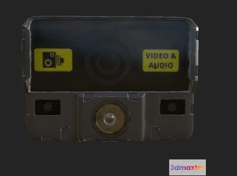 1531676 - PBR Game 3D Models - Edesix VideoBadge VB-320 - HD Video and Audio Bodycam 3D Max