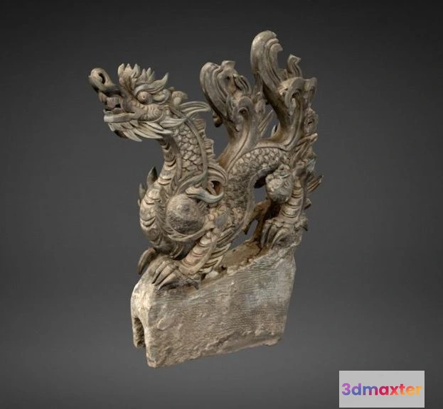 1531688 - PBR Game 3D Models - Elements Darchitecture Dragons 3D Max