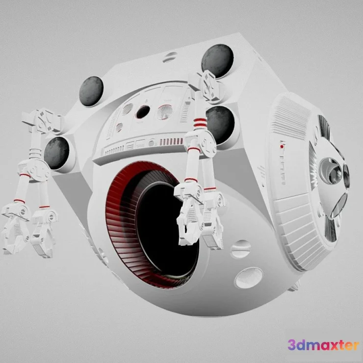 1531710 - PBR Game 3D Models - Eva Pod Space Odyssey 2001 3D Max