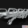 1531770 - PBR Game 3D Models - Futuristic Scifi Modular Bridge 3D Max