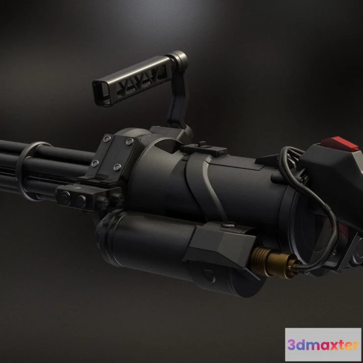 1531782 - PBR Game 3D Models - Gau Mx 23 3D Max