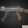 1531854 - PBR Game 3D Models - AK 47 Rifle 3D Max