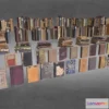1531904 - PBR Game 3D Models - Antique Book Set 3D Max