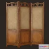 1531916 - PBR Game 3D Models - Antique Room Divider 3D Max