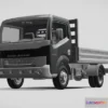 1531940 - PBR Game 3D Models - Ashok Leyland Partner Tipper 3D Max
