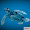1531960 - PBR Game 3D Models - Baby Green Sea Turtle 3D Max
