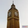1532000 - PBR Game 3D Models - Big Ben 3D Max