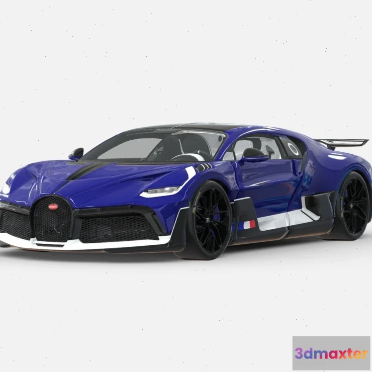 1532086 - PBR Game 3D Models - Bugatti Divo 3D Max